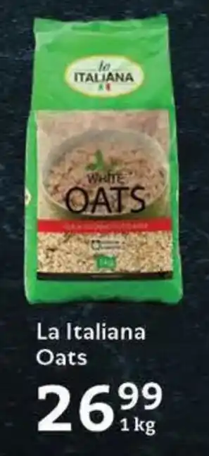 Oxford Freshmarket La Italiana Oats offer