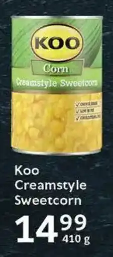 Oxford Freshmarket Koo Creamstyle Sweetcorn offer