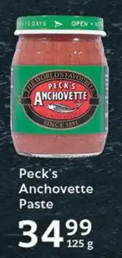 Oxford Freshmarket Peck's Anchovette Paste offer