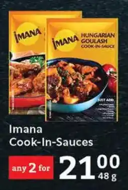 Oxford Freshmarket Imana Cook-In-Sauces offer