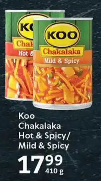 Oxford Freshmarket Koo Chakalaka Hot & Spicy/ Mild & Spicy offer