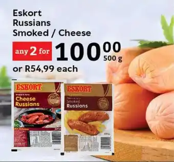 Oxford Freshmarket Eskort Russians Smoked/ Cheese offer