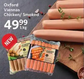 Oxford Freshmarket Oxford Viennas Chicken/ Smoked offer