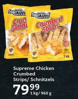 Oxford Freshmarket Supreme Chicken Crumbed Strips/ Schnitzels offer