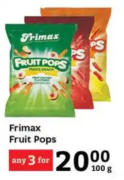 Oxford Freshmarket Frimax Fruit Pops offer