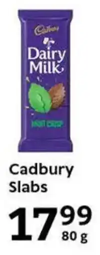 Oxford Freshmarket Cadbury Slabs offer