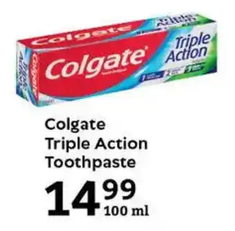 Oxford Freshmarket Colgate Triple Action Toothpaste offer