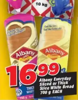 OK Grocer Albany Everyday Sliced or Thick Slice White Bread offer