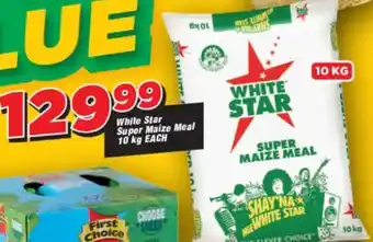 OK Grocer White Star Super Maize Meal offer