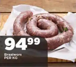 OK Grocer Braaiwors offer