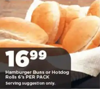 OK Grocer Hamburger Buns or Hotdog Rolls offer