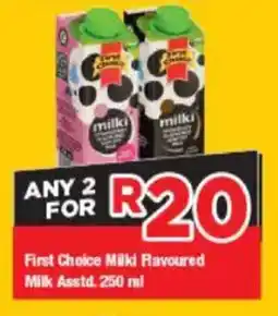 OK Grocer First Choice Milki Flavoured Milk Asstd. offer