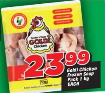 OK Grocer Goldi Chicken Frozen Soup Pack offer