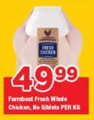 OK Grocer Farmbest Fresh Whole Chicken, No Giblets offer