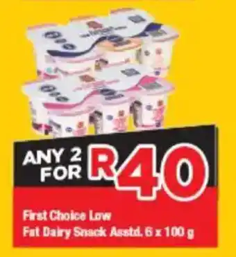 OK Grocer First Choice Low Fat Dairy Snack Asstd. offer