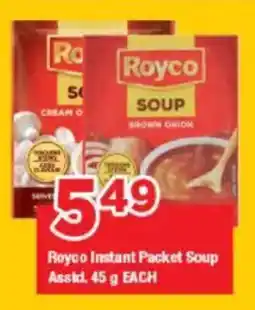 OK Grocer Royco Instant Packet Soup Asstd. offer