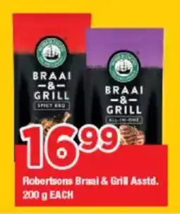 OK Grocer Robertsons Braai & Grill Asstd. offer