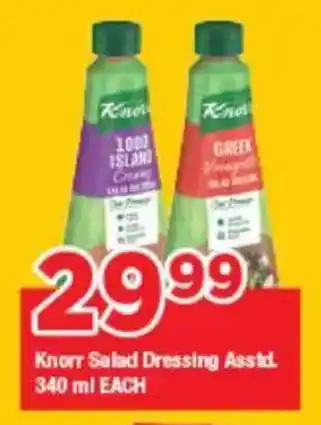 OK Grocer Knorr Salad Dressing Asstd. offer