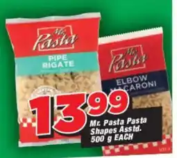 OK Grocer Mr. Pasta Pasta Shapes Asstd. offer