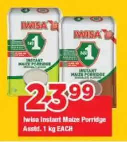 OK Grocer Iwisa Instant Maize Porridge Asstd. offer