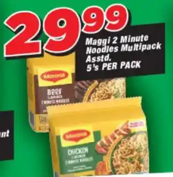 OK Grocer Maggi 2 Minute Noodles Multipack Asstd. offer