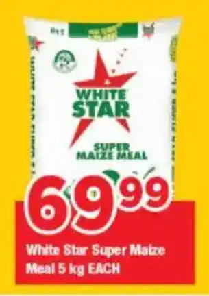 OK Grocer White Star Super Maize Meal offer