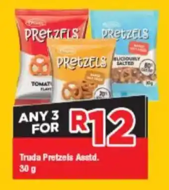 OK Grocer Truda Pretzels Asstd. offer