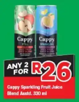 OK Grocer Cappy Sparkling Fruit Juice Blend Asstd. offer