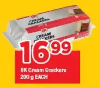 OK Grocer OK Cream Crackers offer