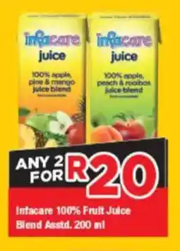 OK Grocer Infacare 100% Fruit Juice Blend Asstd. offer