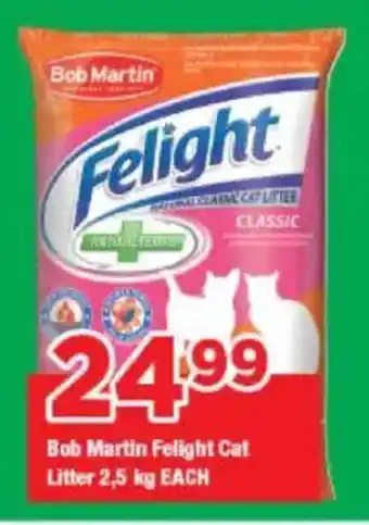 OK Grocer Bob Martin Felight Cat Litter offer