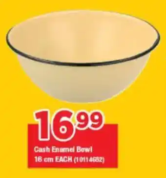 OK Grocer Cash Enamel Bowl offer