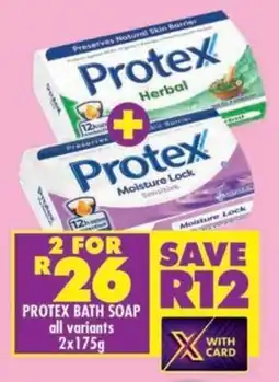 Shoprite Protex bath soap all variants offer