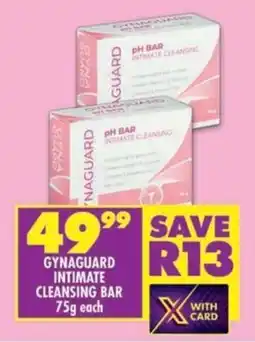 Shoprite Gynaguard intimate cleansing bar offer