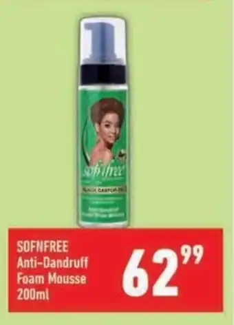 Shoprite SOFNFREE Anti-Dandruff Foam Mousse offer