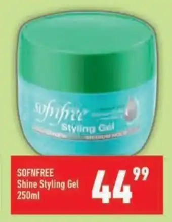 Shoprite SOFNFREE Shine Styling Gel offer