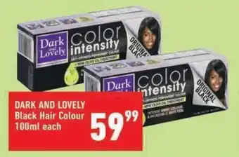 Shoprite DARK AND LOVELY Black Hair Colour offer