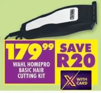 Shoprite Wahl homepro basic hair cutting kit offer