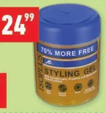 Shoprite ISOPLUS Styling Gel offer