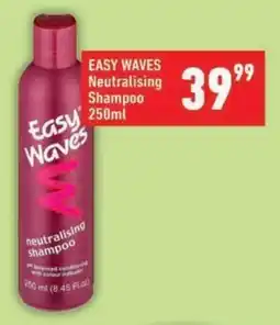 Shoprite EASY WAVES Neutralising Shampoo offer