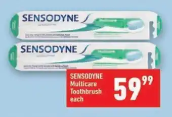 Shoprite SENSODYNE Multicare Toothbrush offer