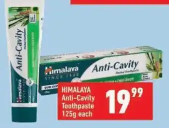 Shoprite HIMALAYA Anti-Cavity Toothpaste offer