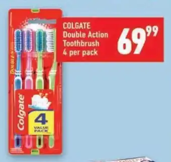 Shoprite COLGATE Double Action Toothbrush offer