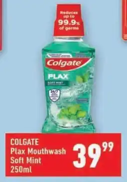 Shoprite COLGATE Plax Mouthwash Soft Mint offer