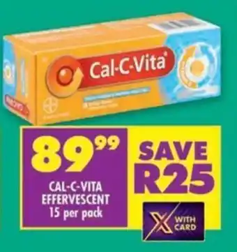 Shoprite Cal-c-vita effervescent offer