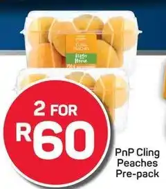 Pick n Pay PnP Cling Peaches offer