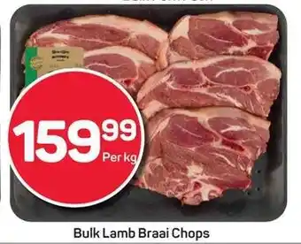 Pick n Pay Bulk Lamb Braai Chops offer