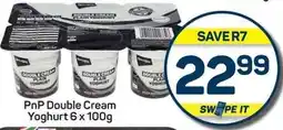 Pick n Pay PnP Double Cream Yoghurt offer