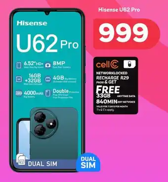 PEP Hisense U62 Pro offer