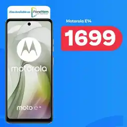 PEP Motorola E14 offer